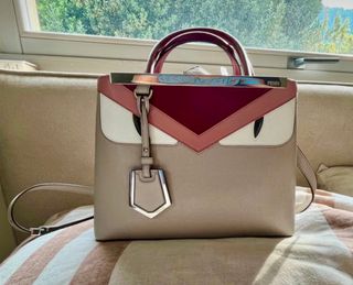Fendi 2jours Monster in pelle saffiano