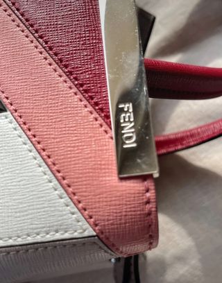 Fendi 2jours Monster in pelle saffiano
