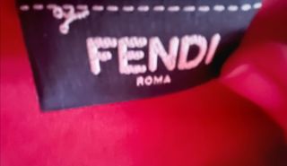 Fendi 2jours Monster in pelle saffiano