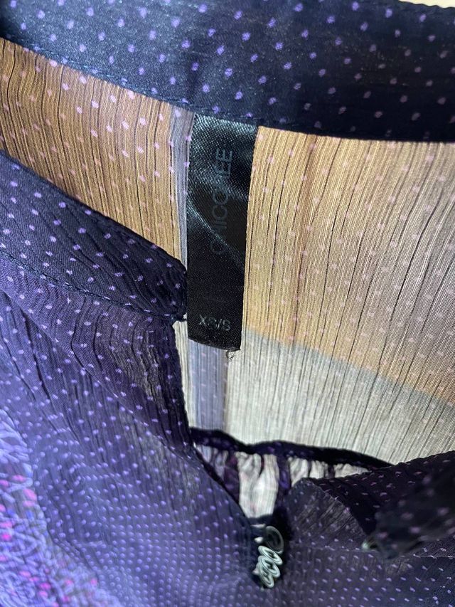 Chicorée Maglia Manica Lunga Donna Viola XS / S