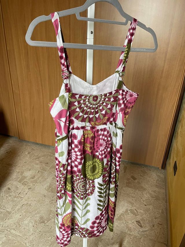 Vestito Donna Fantasia Multicolore Taglia Unica