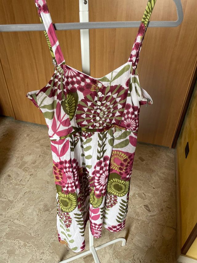 Vestito Donna Fantasia Multicolore Taglia Unica