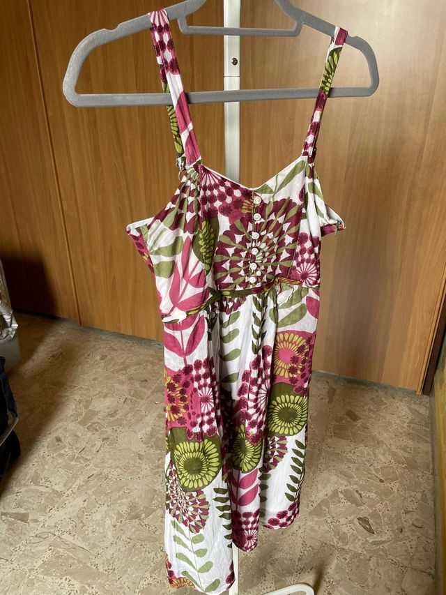 Vestito Donna Fantasia Multicolore Taglia Unica