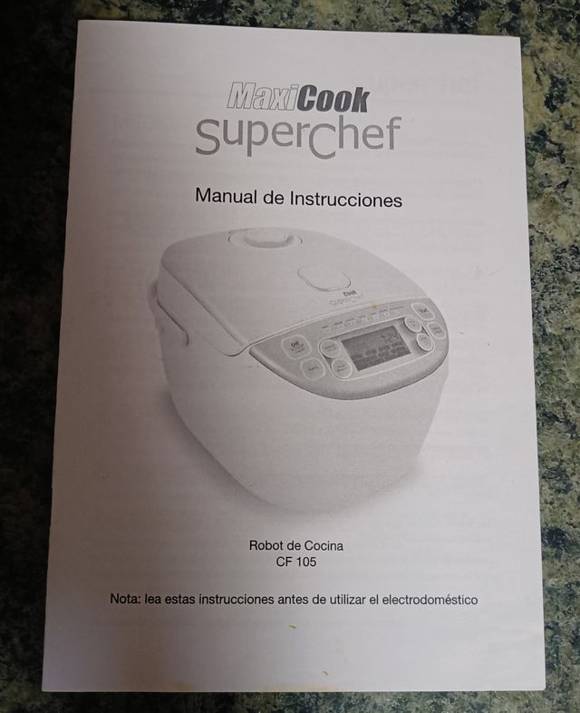 Robot de cocina MaxiCook SuperChef CF 105