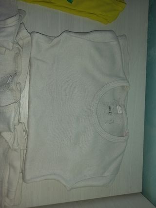 Lote 7 camisetas interior y exterior corta