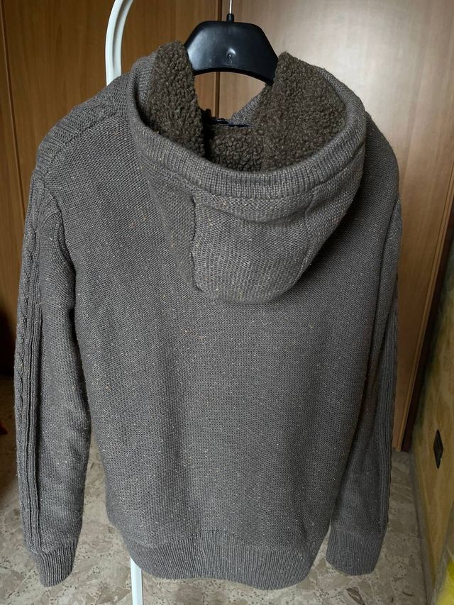 Statham Vintage Giubbotto in Maglia Ricamato S