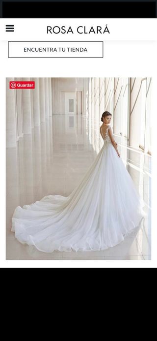 Vestido Boda - Rosa Clará