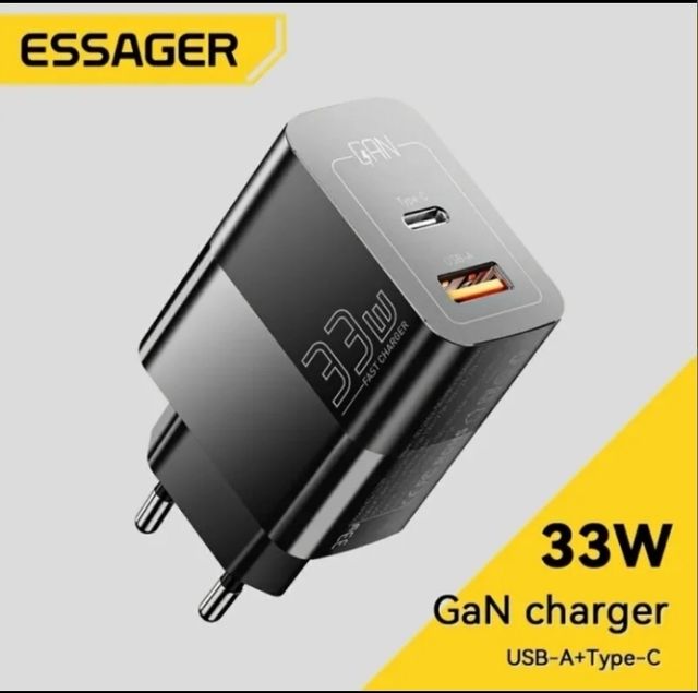 📱🔌CARGADOR 33W ESSAGER