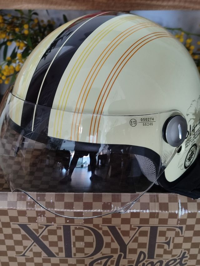 Casco 🪖 🛵 Helmet Vintage nuevo.