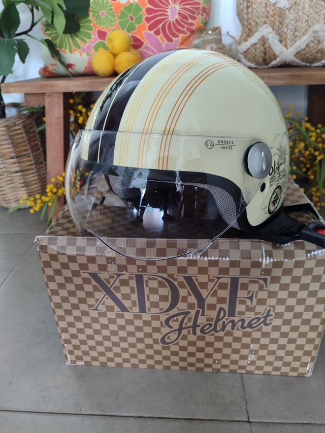 Casco 🪖 🛵 Helmet Vintage nuevo.