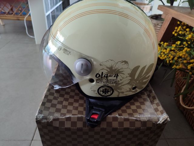 Casco 🪖 🛵 Helmet Vintage nuevo.
