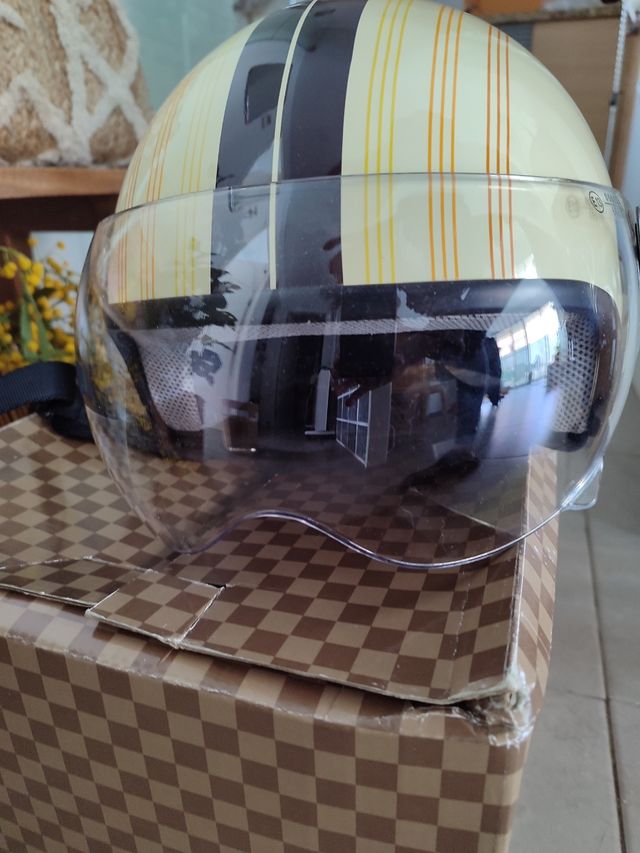 Casco 🪖 🛵 Helmet Vintage nuevo.