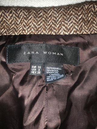 Americana espiga Zara