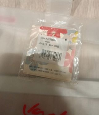 Bolsa tote transparente flor