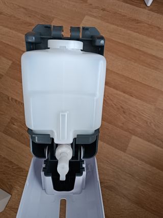 Dispensador jabón codo