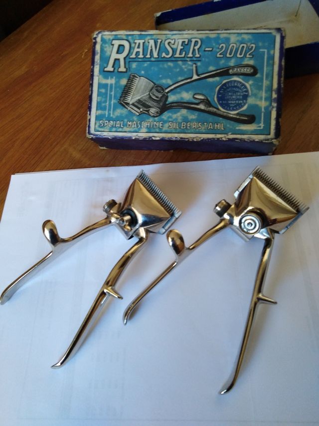 Maquinas de rapar pelo manuales antiguas