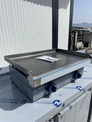 Plancha a gas 2 fuegos mundigas nuevas