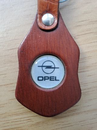 Portachiavi Opel Pelle Anello Originale