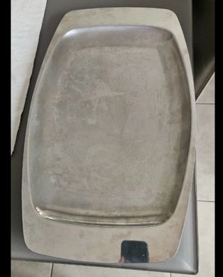 Vassoio ovale 18/10 acciaio