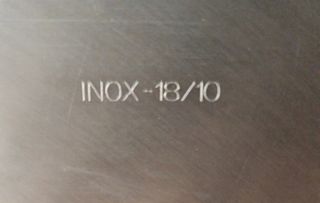 Vassoio ovale 18/10 acciaio