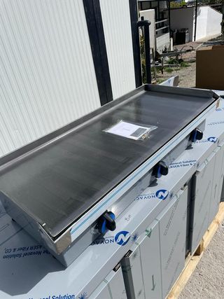 Plancha a gas 3 fuegos mundigas nuevas