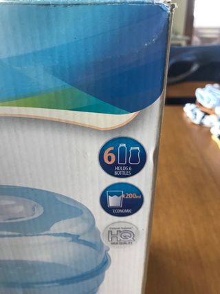 Esterilizador microondas