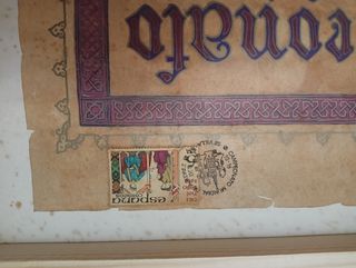 Cartel oficial de mundial ajedrez 1987