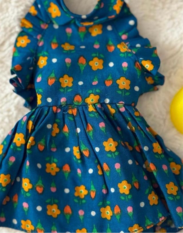 VARIANTE VESTIDO AZUL PUZZLE NANCY FAMOSA OFERTAS