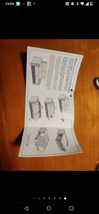 Sofá cama con 2 camas individuales marca Zardá