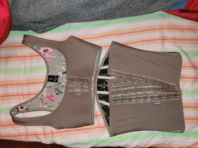 Cinta e colete modelador brasileiro