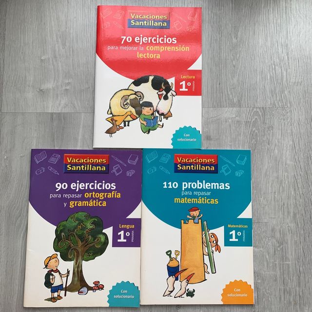Vacaciones Santillana 1 primaria