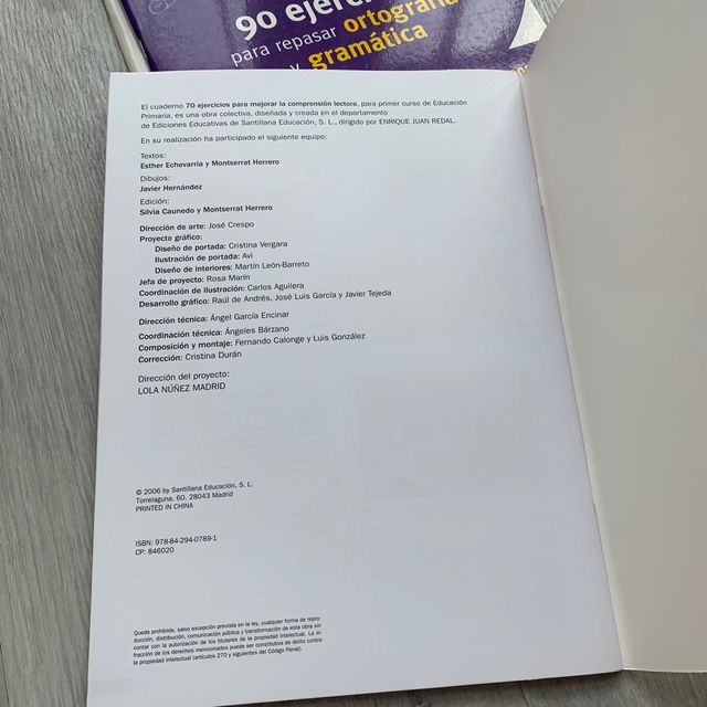 Vacaciones Santillana 1 primaria