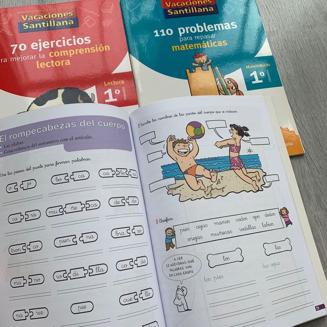 Vacaciones Santillana 1 primaria