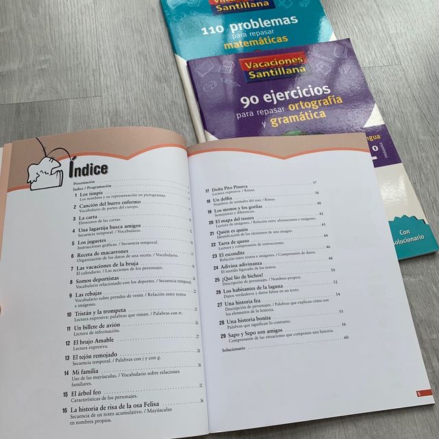 Vacaciones Santillana 1 primaria