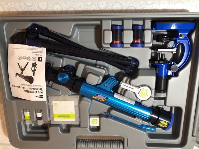Kit Cientifico / Telescopio y Microscopio