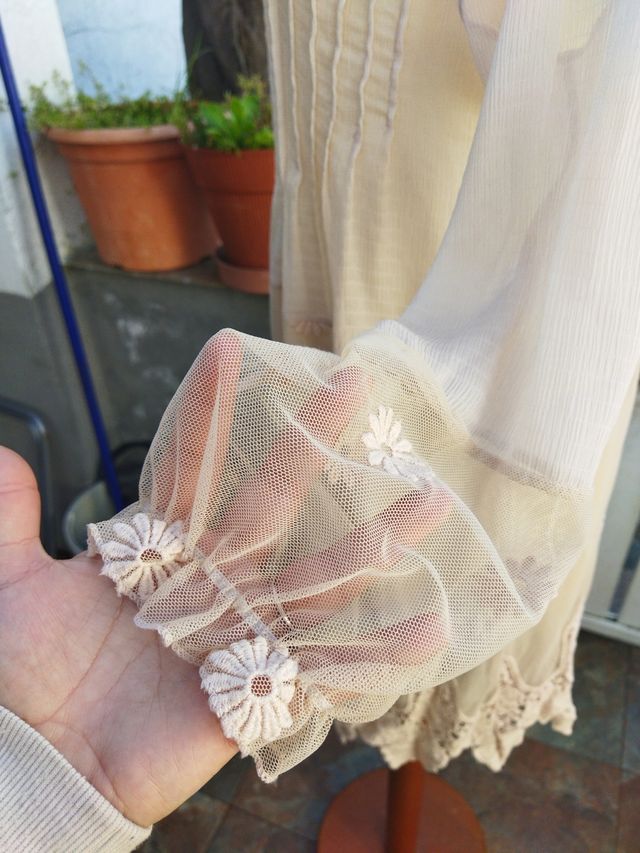 Túnica boho rosa June's Korea talla única