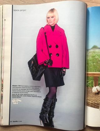 Revista BURDA 9/2008 en ruso