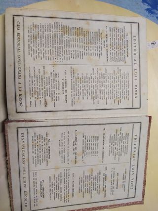 Enciclopedia escolar Luis Vives 1952 COLECCIONISTA