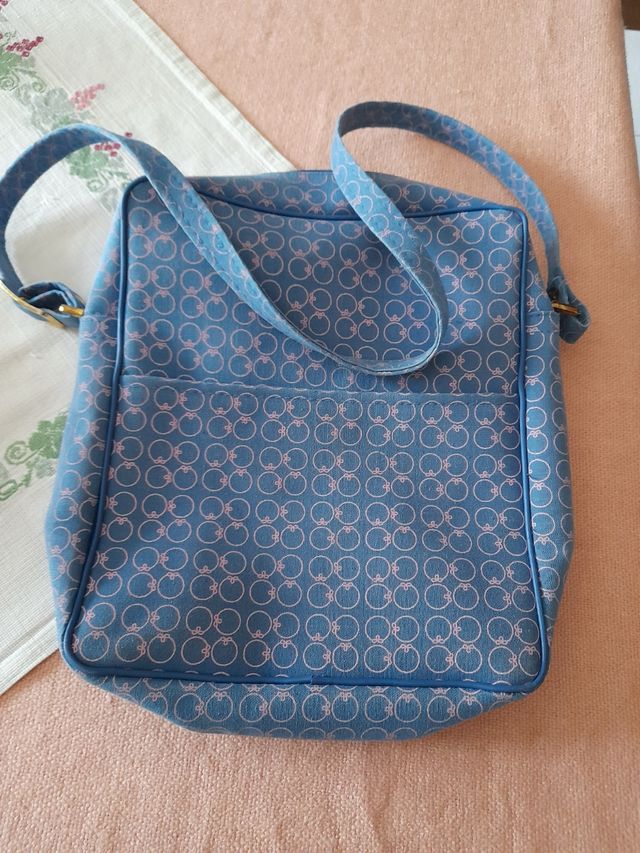 Borsa in cotone con interno cerato