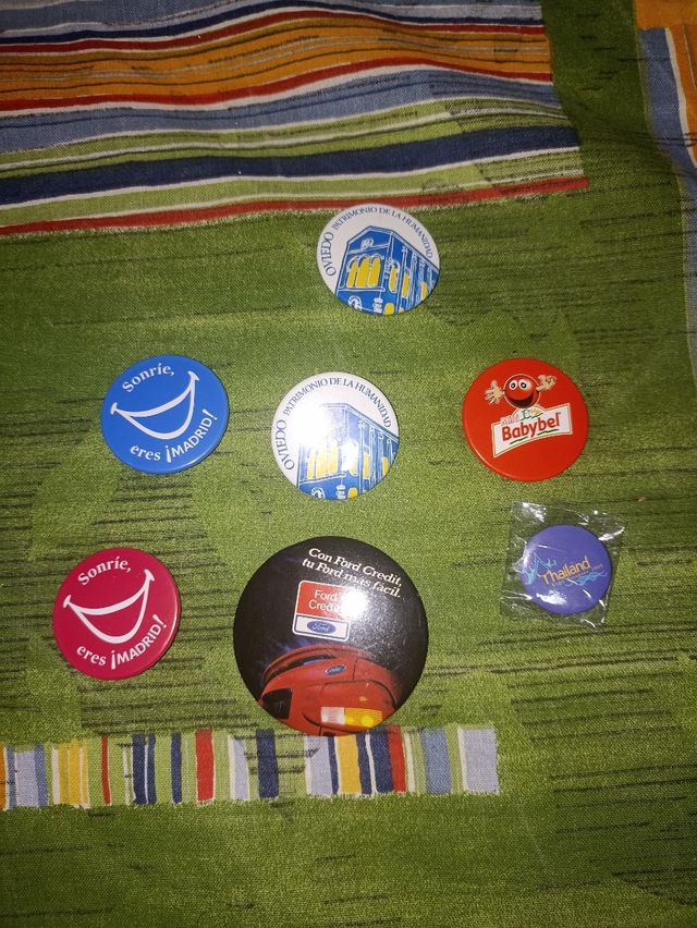 Lote chapas clásicas diversas