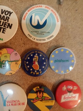 Lote chapas clásicas diversas