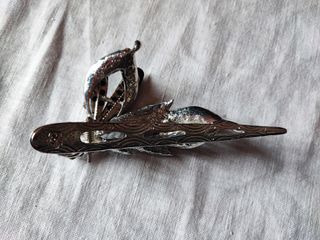 Molletta capelli in metallo e strass