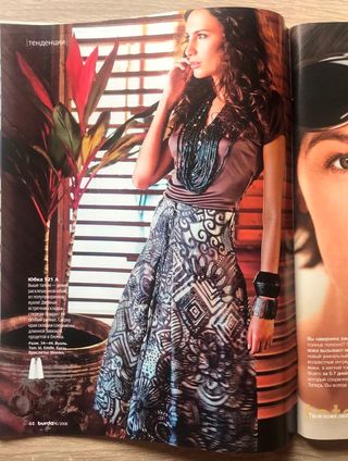 Revista BURDA 6/2008 en ruso