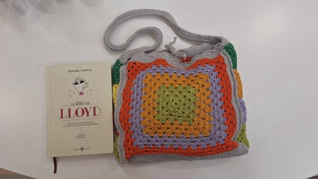Borsa Vintage in uncinetto fatta a mano