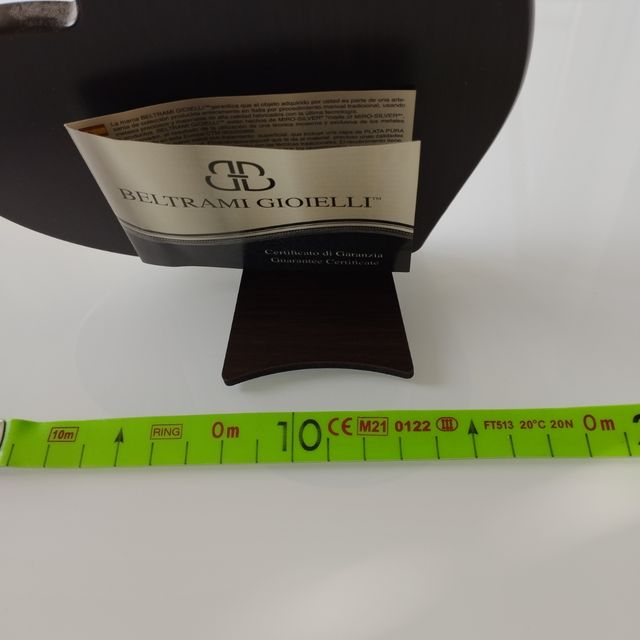 Cuore angelo argento