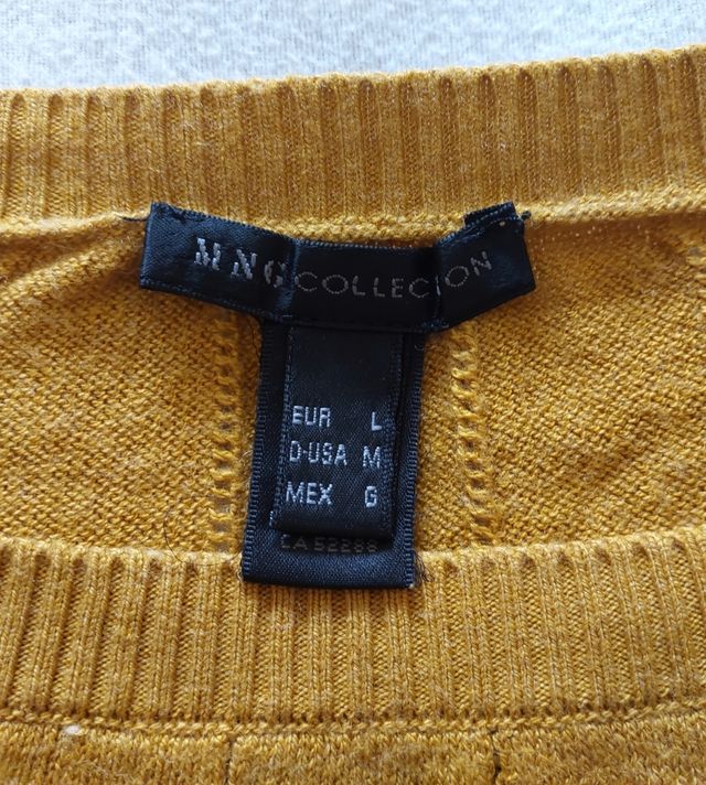 Camisola Mostarda Mango, M