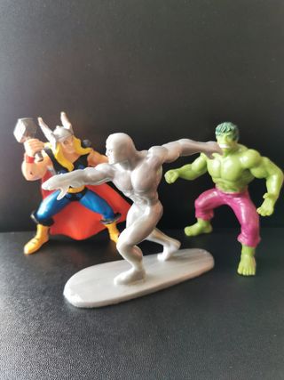 (Superhéroes) Hulk, Thor & Silver Sur.