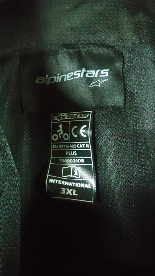 Chaqueta moto verano alpinestar.