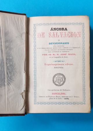 Devocionario antiguo