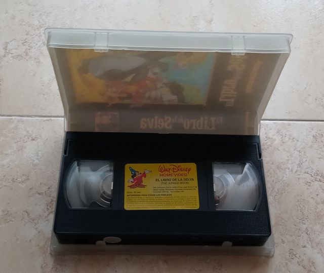 Lote 3 peliculas Infantil VHS